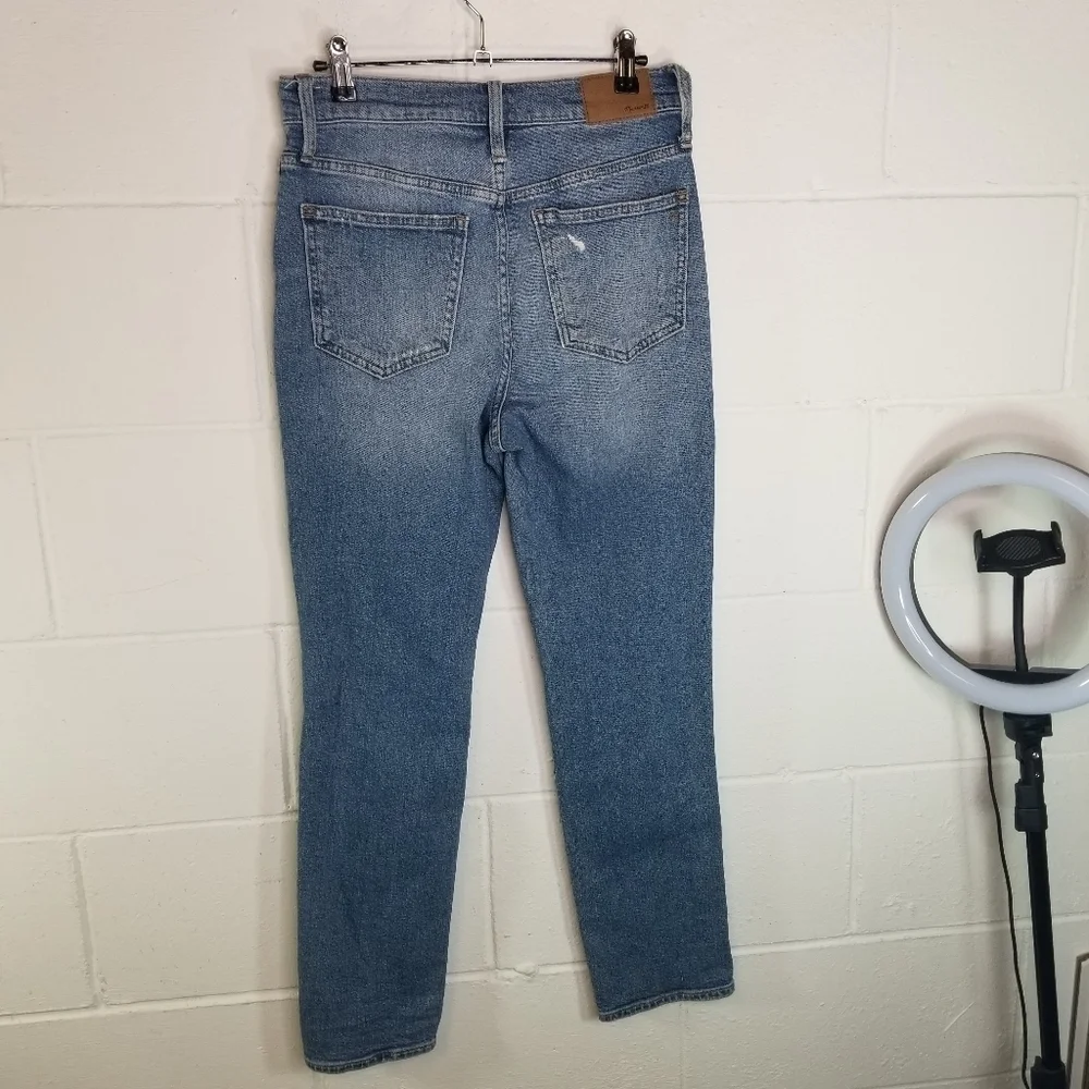 Madewell the perfect vintage jean distressed in denman wash